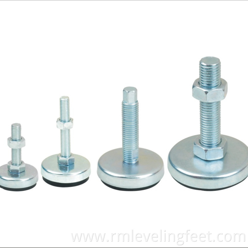 screw fix rubber feet M16 M20 Leveling feet